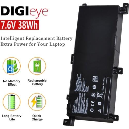 7.6V 38Wh C21N1509 Laptop Battery for ASUS Vivobook X556UA X556UB X556UF X556UJ X556UQ X556UQK X556UR X556UV F556U F556UA F556UB