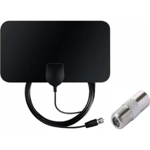 50 Miles Range Indoor High Gain 20dBi DVB-T2 Digital 1080P HD TV Antenna Aerial