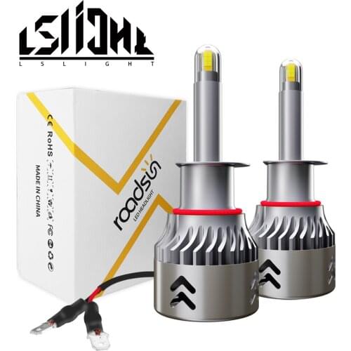 LSlight Auto 6000K H7 H11 LED H1 H8 H9 HB3 9005 LED 9006 HB4 360 Bright 8 Side Lamp Headlight Bulb 12V Car High Low Light