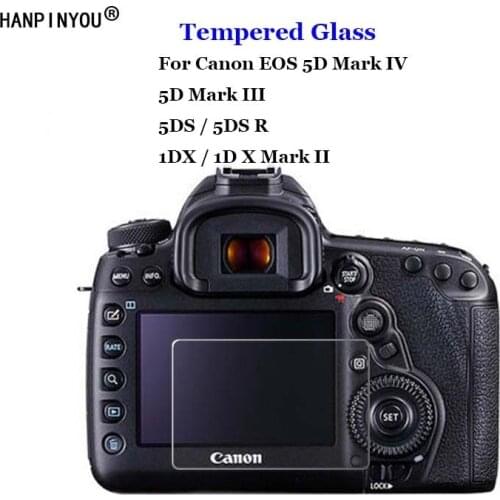 For Canon EOS 5D 1DX Mark III IV II 5D3 5D4 5DIII 5DIV 5DS R 5DSR 1DX2 1DXII Tempered Glass 9H Camera LCD Screen Protector Film