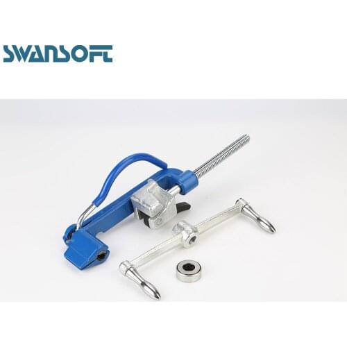 Stainless steel cable tie tool, baler, Hand-held screw type heavy duty stainless steel cable tie tool
