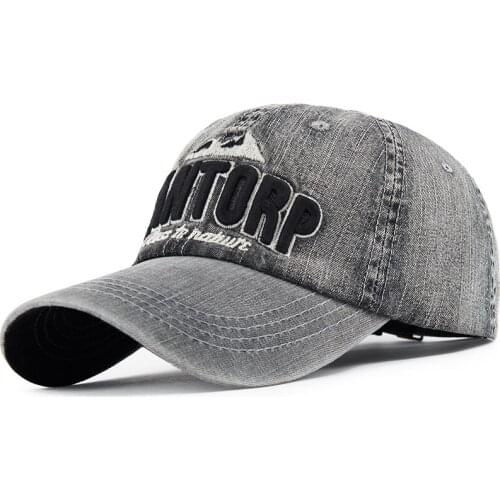 GBCNYIER Fashion Casual Unisex Demin Baseball Cap Outdoor Cool Spring Autumn Letters Visor