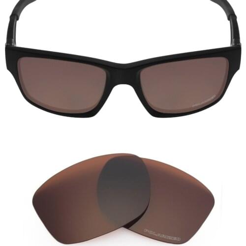 Mryok+ POLARIZED Resist SeaWater Replacement Lenses for Oakley Jupiter Squared Sunglasses Bronze Brown