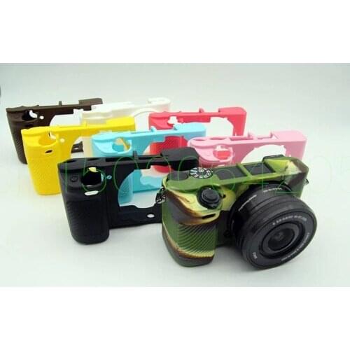 Soft Silicone Rubber Camera Protective Body Cover Case Skin For Sny A6300 A6400 Camera Bag Mirrorless System Camera bag