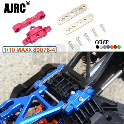 TRAXXAS 1/10 4s MAXX MONSTER TRUCK Aluminum alloy front and rear lower A-arm, swing arm, fixed arm seat, replaces 8916/8926