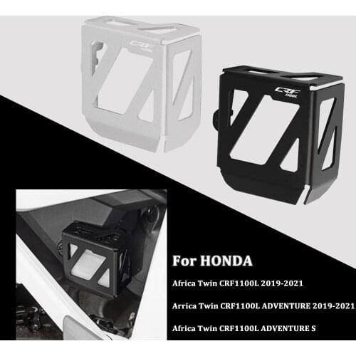 Motorcycle Front Rear Brake Fluid Reservoir Cap Cover For HONDA CRF 1100L CRF1100 L Arrica Twin ADVENTURE Sport 2019 2020 2021