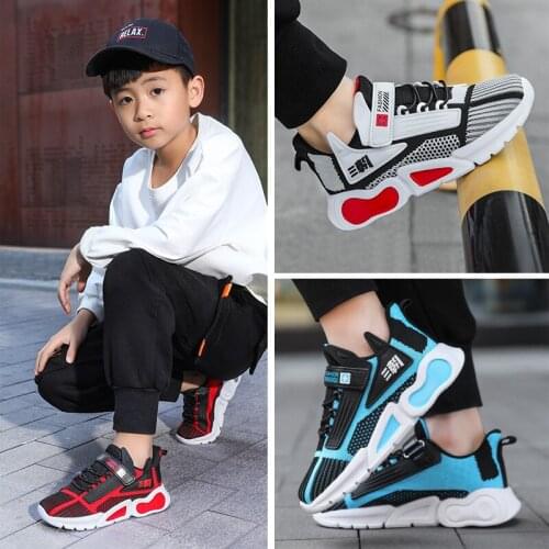Casual Running Children Sport Shoes For Girls Boys Sneakers Kids Fashion Mesh Comfortable Child School Student Footwear