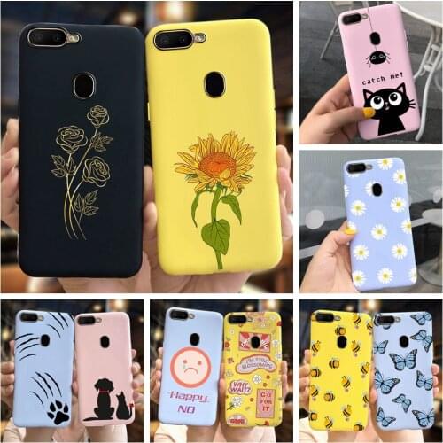 For Oppo A12 A12e A3s A5s Case Silicone Back Cover For OPPOA12 CPH2083 OPPOA5S CPH1909 Protective Bumper For OPPO A 12 A 5S Case
