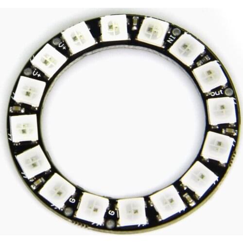 Hot Sale LED Ring 16x WS2812B 5050 RGB With Integrated Drive