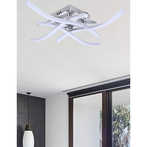 Warm/Cold Lighting Led Ceiling Light Creative Bedroom Living Room Ceiling Lamp AC90-260V Home Decoration LED Lighting Fixtures