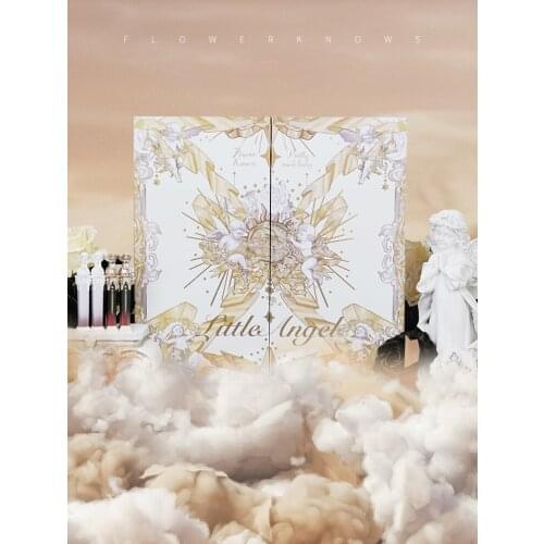 TT Flower Know Angel Makeup Gift Box Lip Lacquer Highlight Eyeshadow Allin Set for Girlfriend
