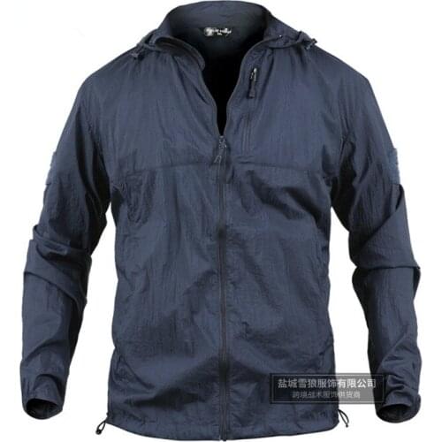 Ultra-Light Hooded Fishing Clothings Quick Dry Sun Protection Shirts Anti-UV Men tactical elastic camo sun protective skin cloth