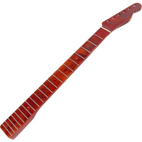 Vintage Maple Electric Guitar Neck 21 Frets Fingerboard Fretboard for TL Tele