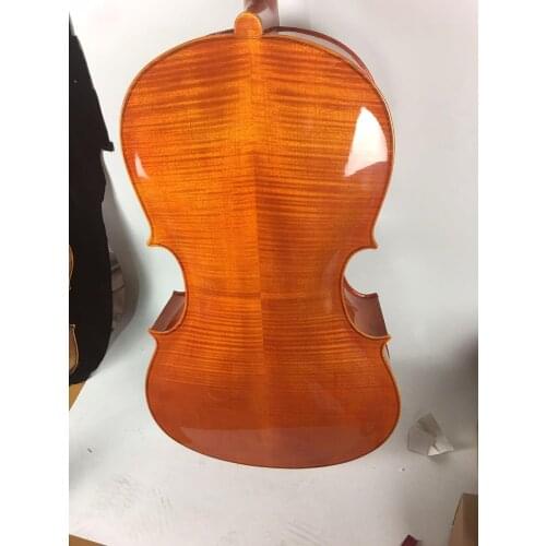 Beginner cello 4/4 3/4 1/2 1/4 Spruce panel cello Orchestra performance With bow, rosin, case violoncello factory wholesale