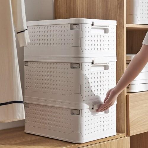 Large Foldable Storage Box, Clothing, Household Storage Box, Plastic Storage Box, Childrens Toy, Book Storage Box