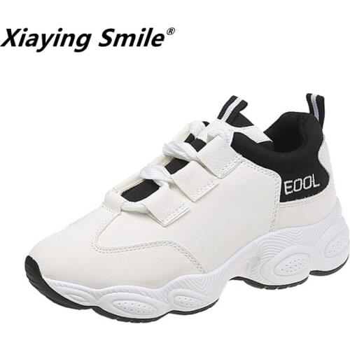 Xiaying Smile 2019 new style Autumn boot walking shoes with rubber sole women sports sneakers outdoor breathable footwear comfortable lady shoes