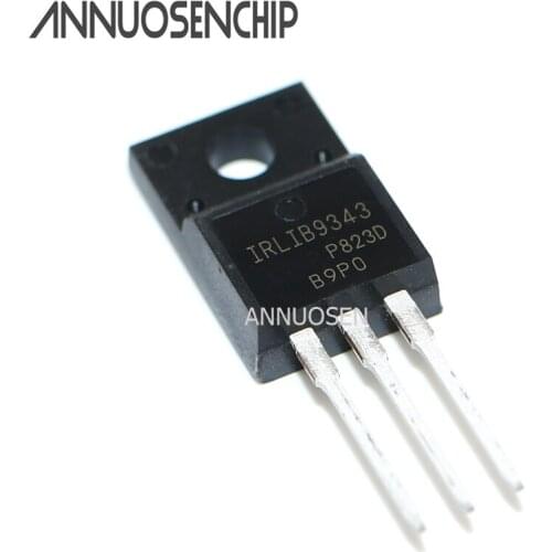 100pcs IRLIB9343 IRLIB9343PBF P-CH Si 55V 14A 3-Pin(3+Tab) TO-220FP NEW ORIGINAL
