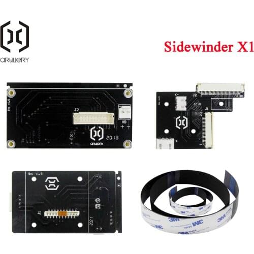 2020! Artillery 3D Printer Sidewinder X1 And Genius PCB Circuit Board KIt For Extruder