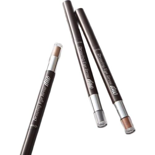 Automatic Eyebrow Pencil Eyes Makeup New Waterproof Sobrancelha Liner Makeup Beauty Tool Long Lasting Crayon 3D Double Head d1