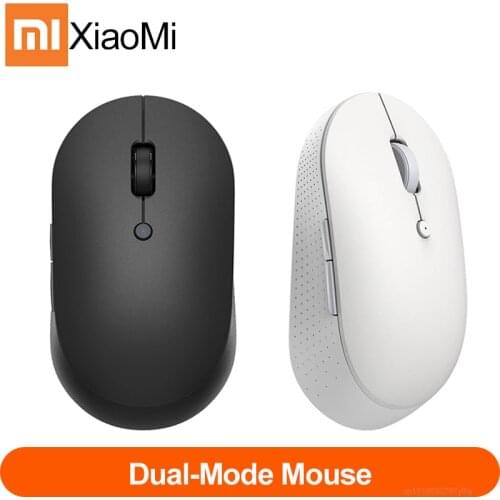 Original Xiaomi Wireless Mouse lite/Dual-Mode Mouse Bluetooth USB Connection 1000DPI 2.4GHz Optical for Notebook Gaming Mice