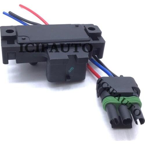 Pressure Sensor For Electromotive Motec Megasquirt With Plug Buick Cadillac Chevrolet GMC Pontiac 16040749,12223861,2131562