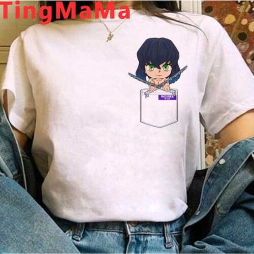 Demon Slayer Kimetsu No Yaiba Tanjirou Kamado t shirt men casual white t shirt aesthetic streetwear harajuku t-shirt ulzzang