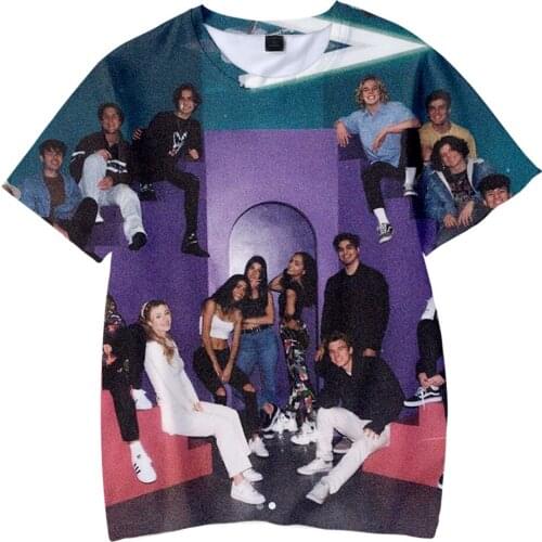 The Hype House Tshrit Charli D'amelio T Shirt for Men Unisex Oversize O-neck 3D Tops Short Sleeve Funny T Shirts Print Casual