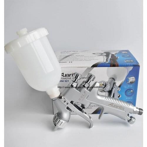 Mini H-921 gravity spray gun, HVLP air spray gun 1.0mm 250CC cup professional auto spraying tool
