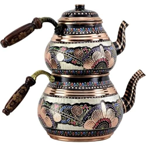 Morya Copper Teapot Tea Infuser Tea Pots Teaware Tea Sets Teapot Set Teapot Warmer Coffee Kettle Tea Set Tea Pot Turkish Tea Set