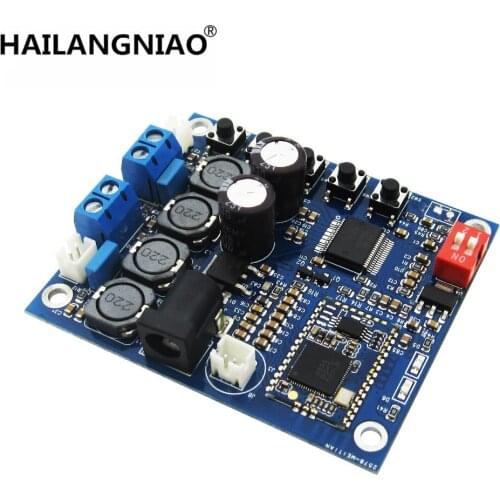 New Arrival Durable Quality Digital Bluetooth CSR4.0 Audio Receiver Amplifier Board Module TDA7492P 25W+25W