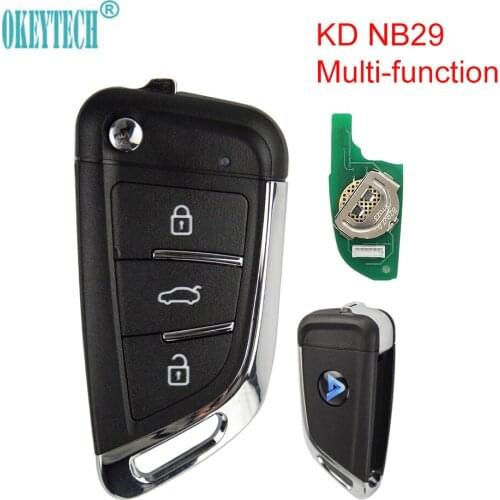 OkeyTech Multi-functional KEYDIY Universal NB29 NB Series Remote Control key for KD900 KD900+ URG200 KD-X2 3 Buttons