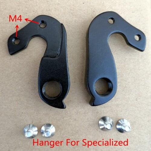 2pcs Bicycle derailleur hanger For Specialized Roubaix Comp Elite Ruby S-Works Allez Tarmac Expert SL3 Venge dropout in M4 Blots