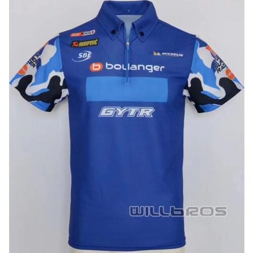 Polo Shirt For Yamaha Motorbike Scooter Street Moto Motorcycle Quick Dry T Shirts Summer Short Sleeve Mens