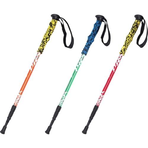 Trekking Poles Folding Hiking Stick Telescopic Hiking Poles Trekking Stick Walking Poles Nordic Walking Sticks