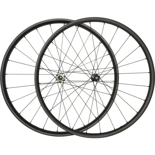 ULTRA LIGHT 29er MTB XC 28mm Asymmetric hookless straight pull carbon wheelset 25mm wide clincher tubeless wheel UD matte glossy