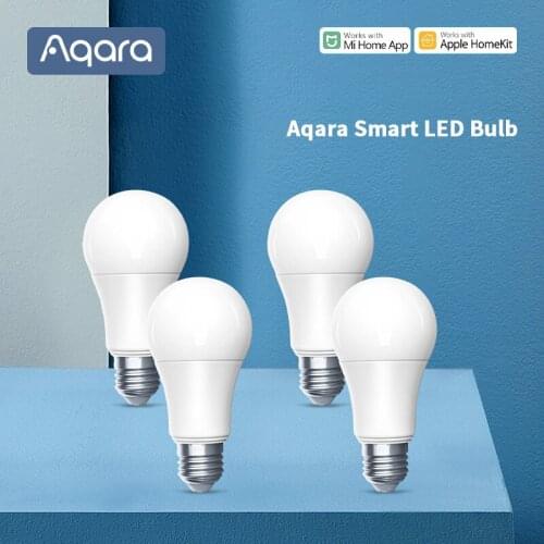Aqara Smart LED Bulb Zigbee 9W E27 2700K-6500K White Color 220-240V Smart Remote LED bulb Light For Xiaomi smart home mihome