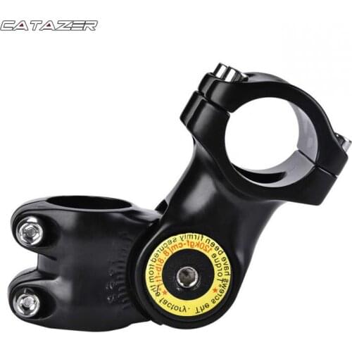 Bicycle Folding Stem Aluminum Alloy 60 Degree Adjustable Mountain Road Bike Handlebar Stem13x5x4cm Stem Bicycle Handlebar Stem