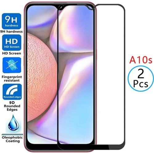 9d protective tempered glass for samsung a10s screen protector on samsun galaxy a 10s a10 s safety film samsumg sansung galaxi