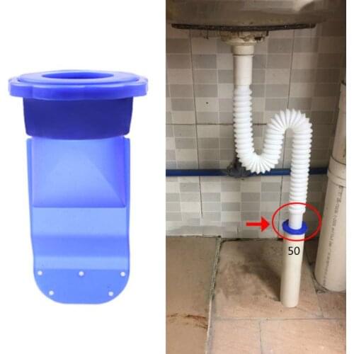 1Set 40/50 Tube Odor-proof Floor Leak Silicone Core Sewer Water Pipe Draininner
