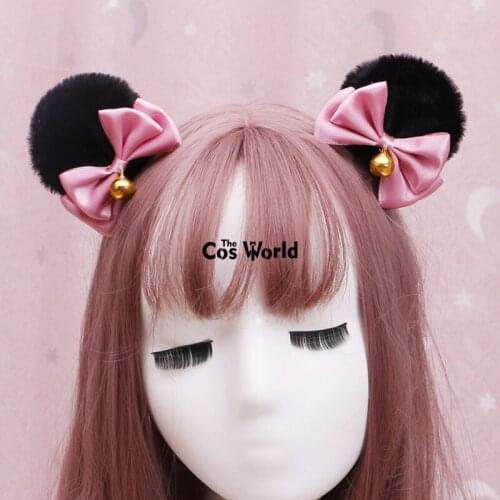12 Styles Lolita Japanese Sweet Bears Ear Bowknot Maid Cosplay Hair Band Headwear Hair Accessories Headband