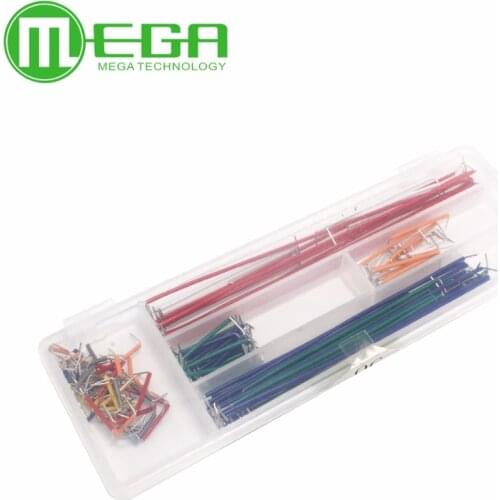 140pcs in one package convenient New Solderless Flexible Breadboard Jumper wires Cables for Arduino DIY KITS