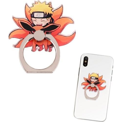 20pcs/lot BH1635 Anime Finger Ring Mobile Phone Smartphone Stand Holder cell Smart Round Phone Ring holder Car Mount Stand