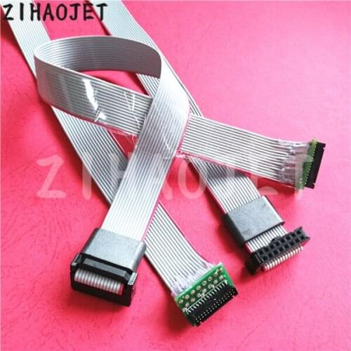 3pcs free shipping wide format printer head cable for Infinity Challenger 126 printhead data cable grey color