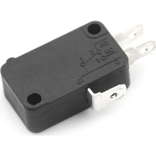 5 Pieces Small Micro Contact Switch for Microwave Oven Small Switch