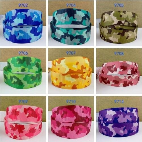 Free shipping 50 yard cartoon printed grosgrain ribbon 9714