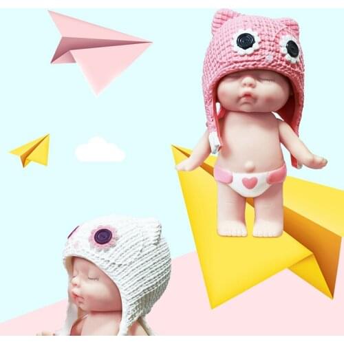 Bieber Baby Doll Toys Sleeping Kawaii Baby Cute Doll Gift Mini Ornaments Kawaii Hand-Made Blind Box Figure Toys for Girls Gift
