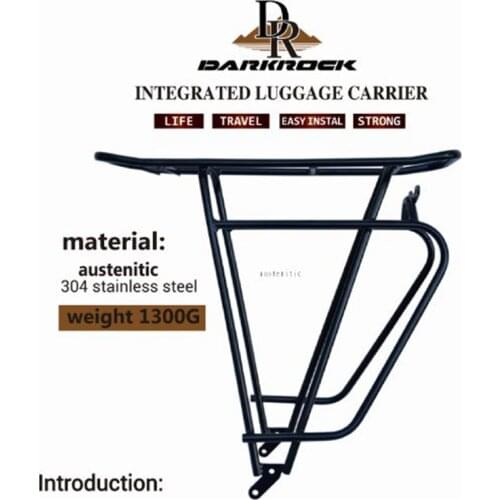 DARKROCK(DR) CR-MO Steels Bicycle Shelves MTB Bike Rear Shelf of Bicycle Cack 26inch 27.5inch 29inch V Brake and Disc Brake