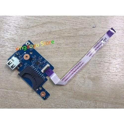 For Acer Aspire E 15 ES1-512 ES1-531 USB Power Button Board + Cable 448.03704.0011 100% Test ok