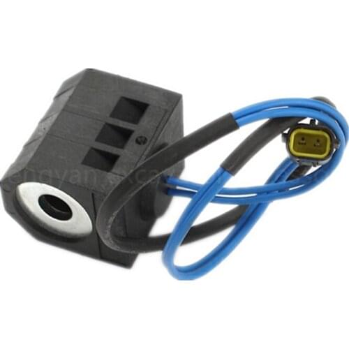 Free shipping coil for Doosan Daewoo DH150 220 225 300-5-7-9 walking pilot solenoid valve coil spool excavator parts