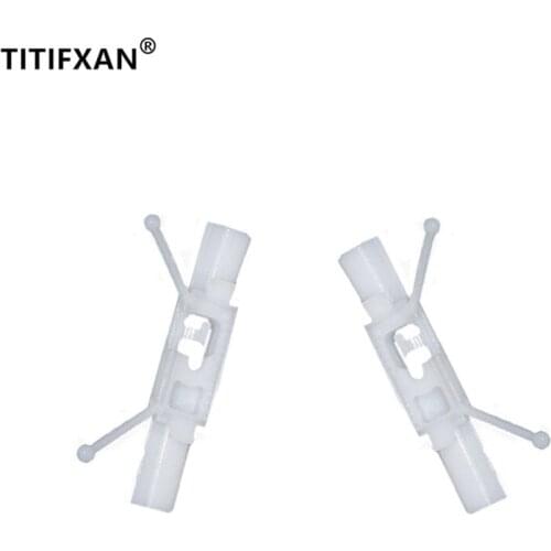 For Volvo XC90 S60 S80 S40 Car Window Trim Door Guard Plank Bright Rubber Strip Plastic Fasteners White Clips